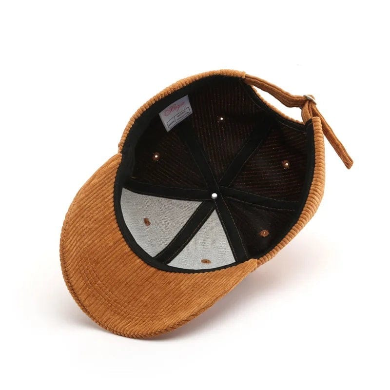 Le Comptoir du Chapeau Casquette Baseball Velours Côtelé