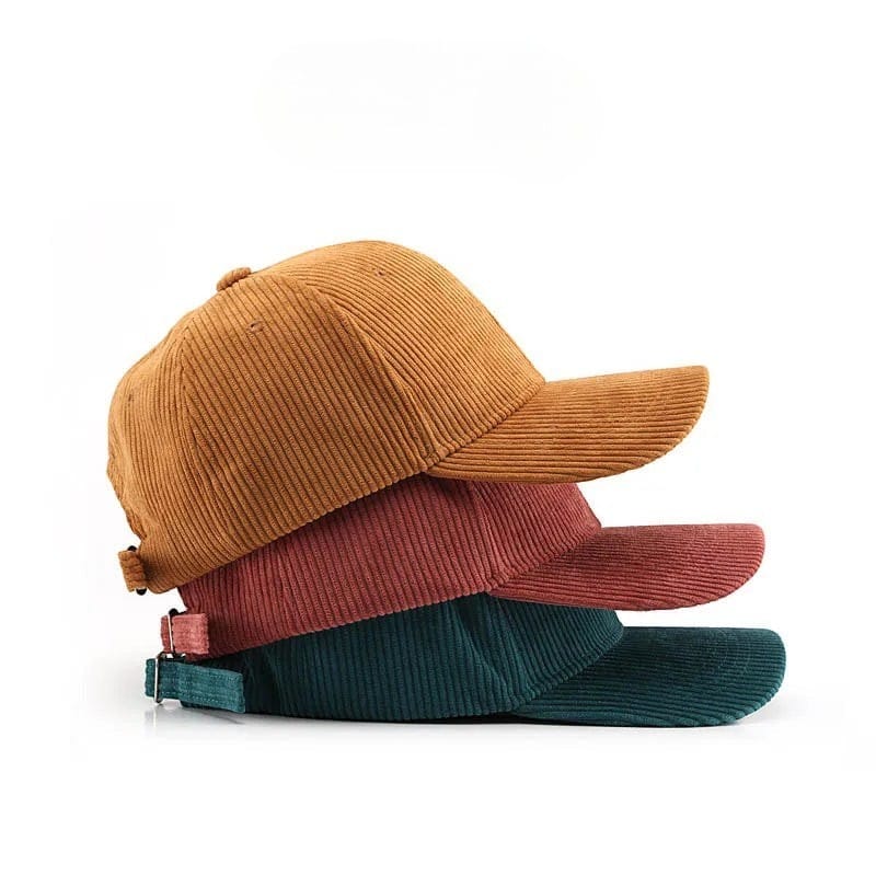 Le Comptoir du Chapeau Casquette Baseball Velours Côtelé