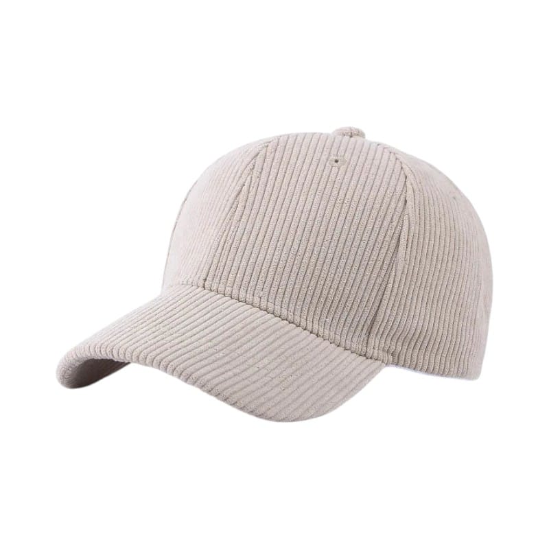 Le Comptoir du Chapeau Casquette Baseball Velours Côtelé