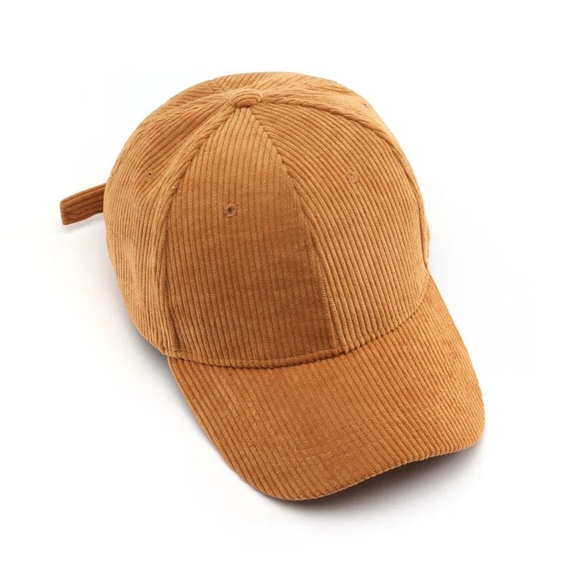 Le Comptoir du Chapeau Casquette Baseball Velours Côtelé
