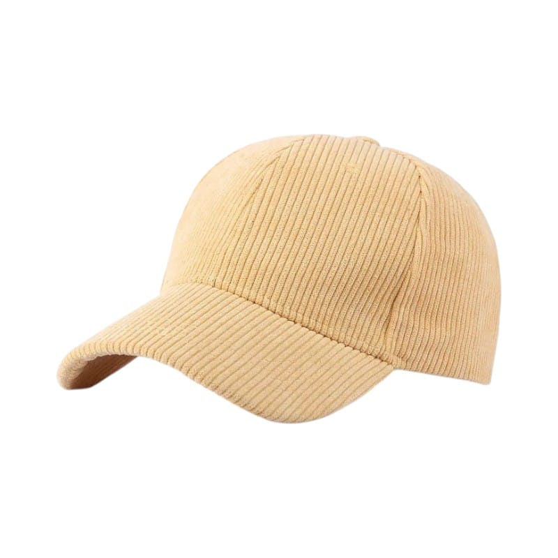 Le Comptoir du Chapeau Casquette Baseball Velours Côtelé