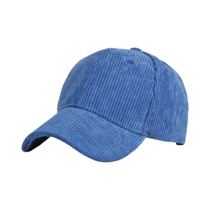 Le Comptoir du Chapeau Bleu Casquette Baseball Velours Côtelé