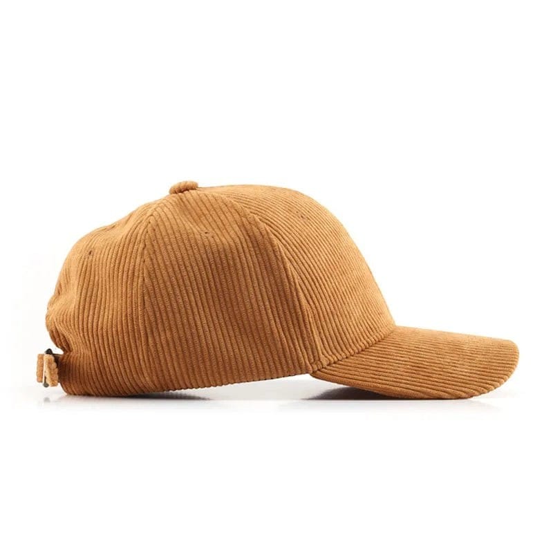 Le Comptoir du Chapeau Casquette Baseball Velours Côtelé