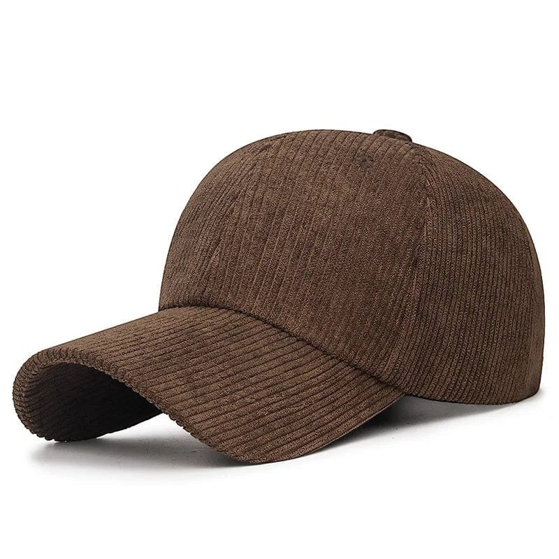 Le Comptoir du Chapeau Casquette Canard Côtelé Solide Unisexe