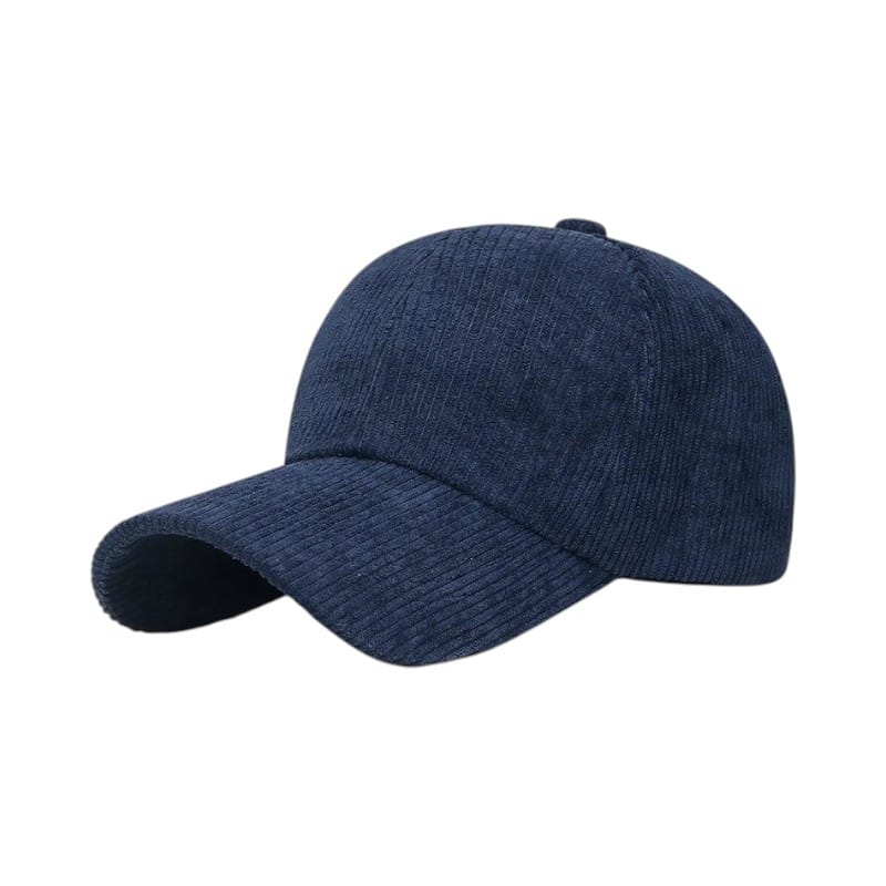 Le Comptoir du Chapeau Marine Casquette Canard Côtelé Solide Unisexe