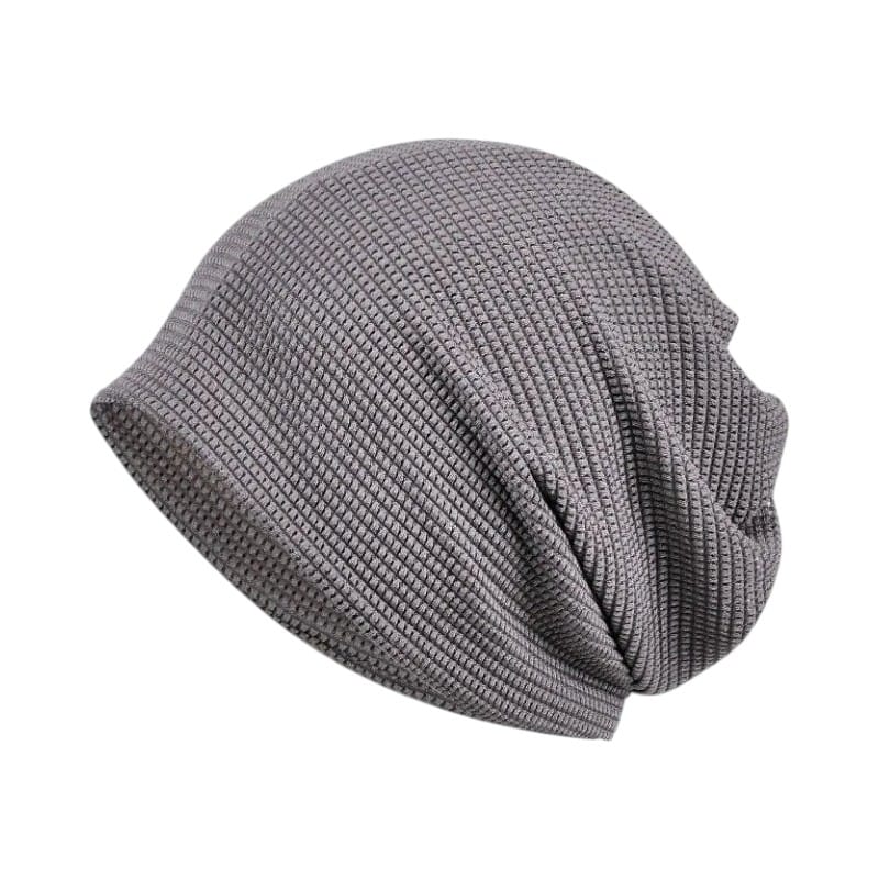 Le Comptoir du Chapeau Gris Foncé Casquette Cyclisme Compacte Headscarf Sport