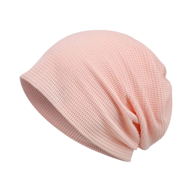 Le Comptoir du Chapeau Rose Casquette Cyclisme Compacte Headscarf Sport