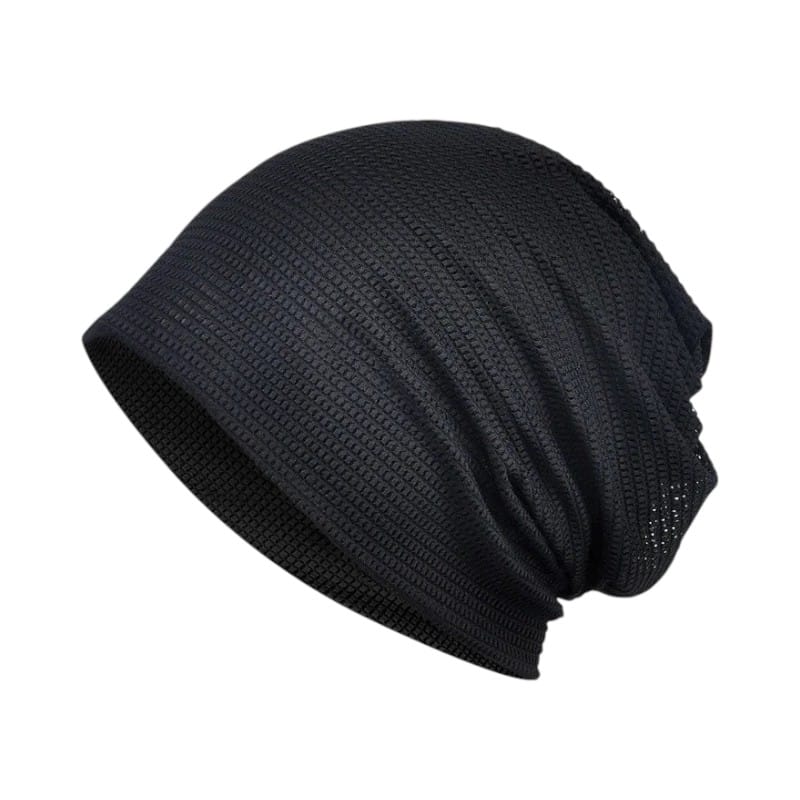 Le Comptoir du Chapeau Noir Casquette Cyclisme Compacte Headscarf Sport