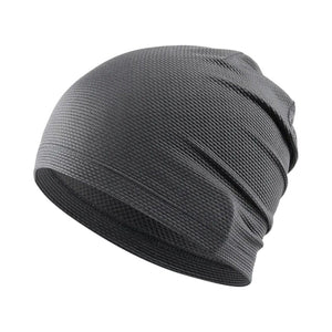 Le Comptoir du Chapeau Gris Foncé Casquette Cyclisme Respirante Sport Running