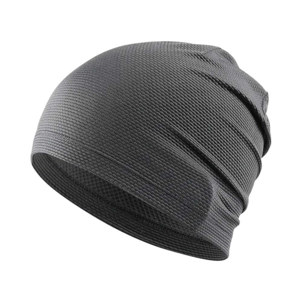 Le Comptoir du Chapeau Gris Foncé Casquette Cyclisme Respirante Sport Running Image