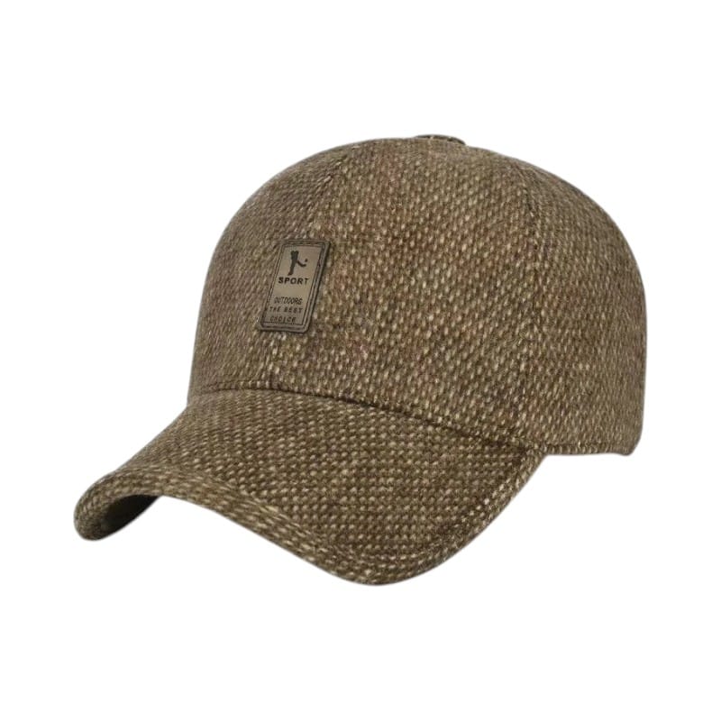 Le Comptoir du Chapeau Marron Casquette Papa Coton Anti-Vent