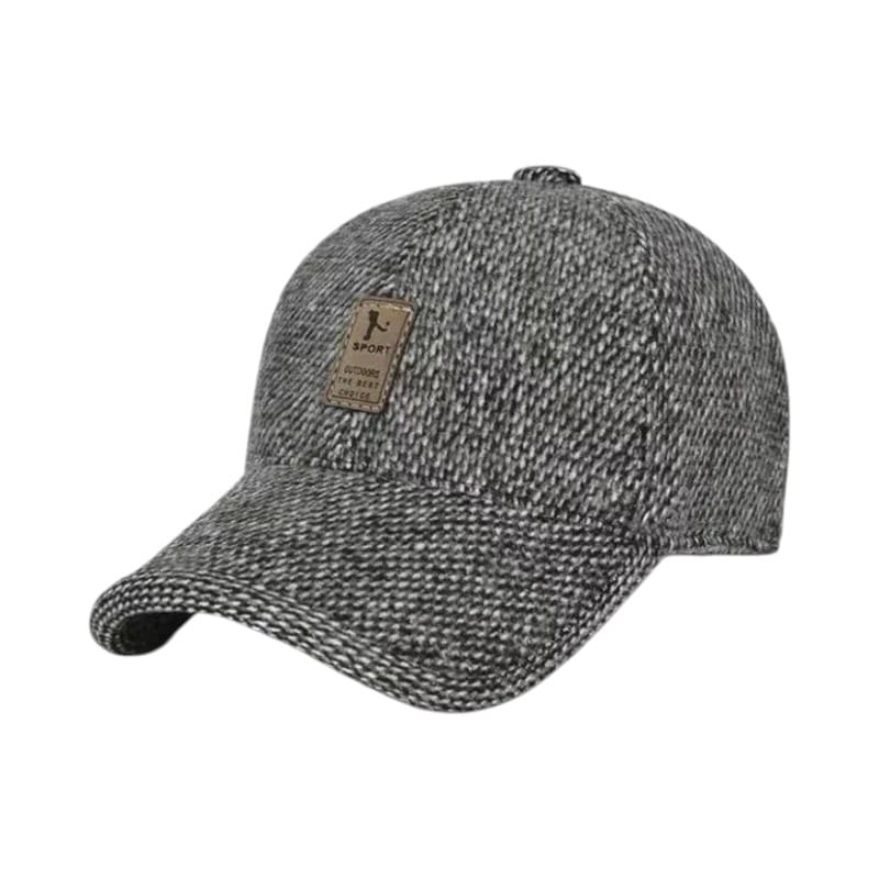 Le Comptoir du Chapeau Gris Casquette Papa Coton Anti-Vent