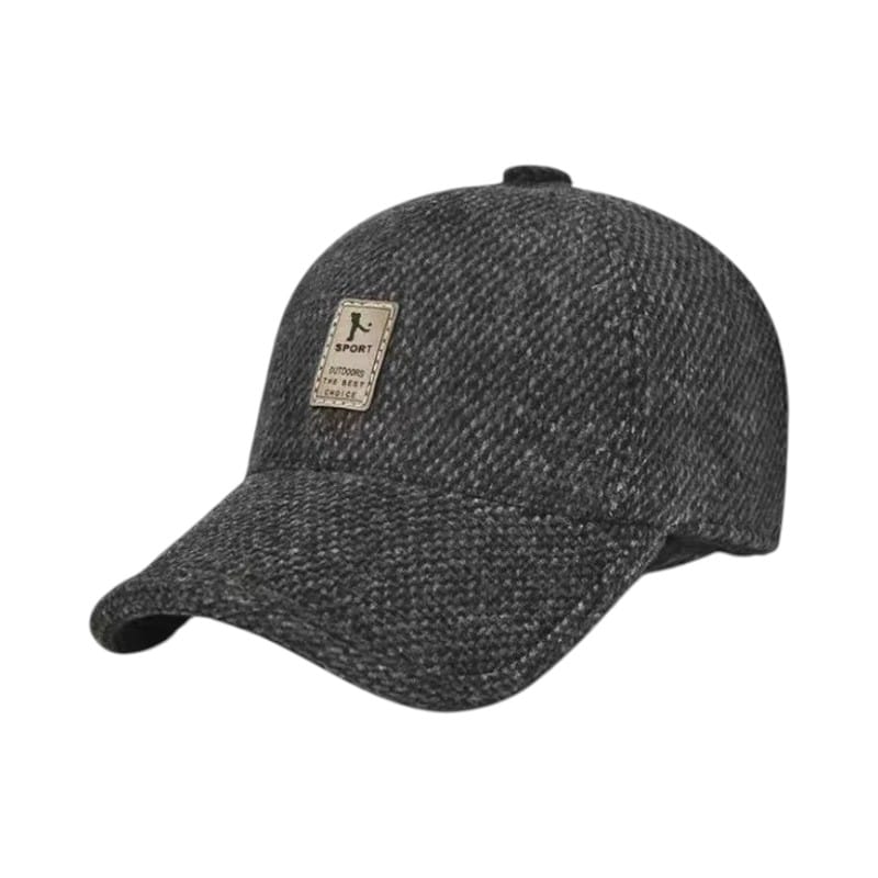 Le Comptoir du Chapeau Noir Casquette Papa Coton Anti-Vent