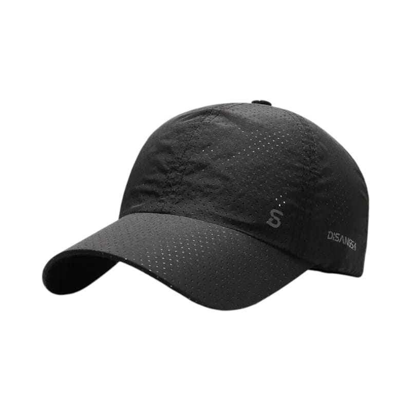 Le Comptoir du Chapeau Noir Casquette Running Légère Séchage Rapide