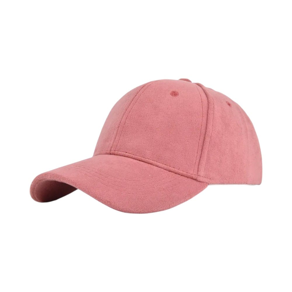 Le Comptoir du Chapeau Rose Casquette Suede Retro Snapback Streetwear