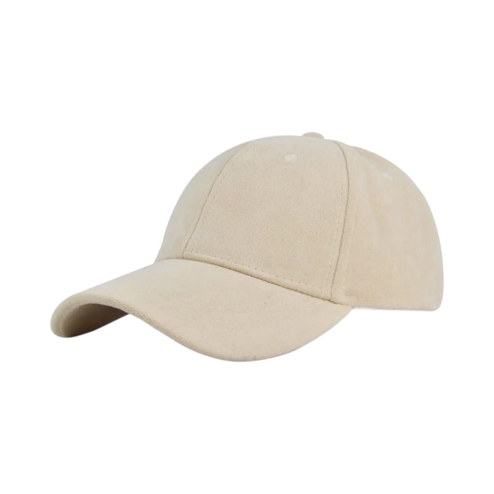 Le Comptoir du Chapeau Beige Casquette Suede Retro Snapback Streetwear