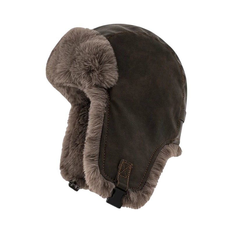 Le Comptoir du Chapeau Vert Kaki Chapeau Bombardier Pilote Homme