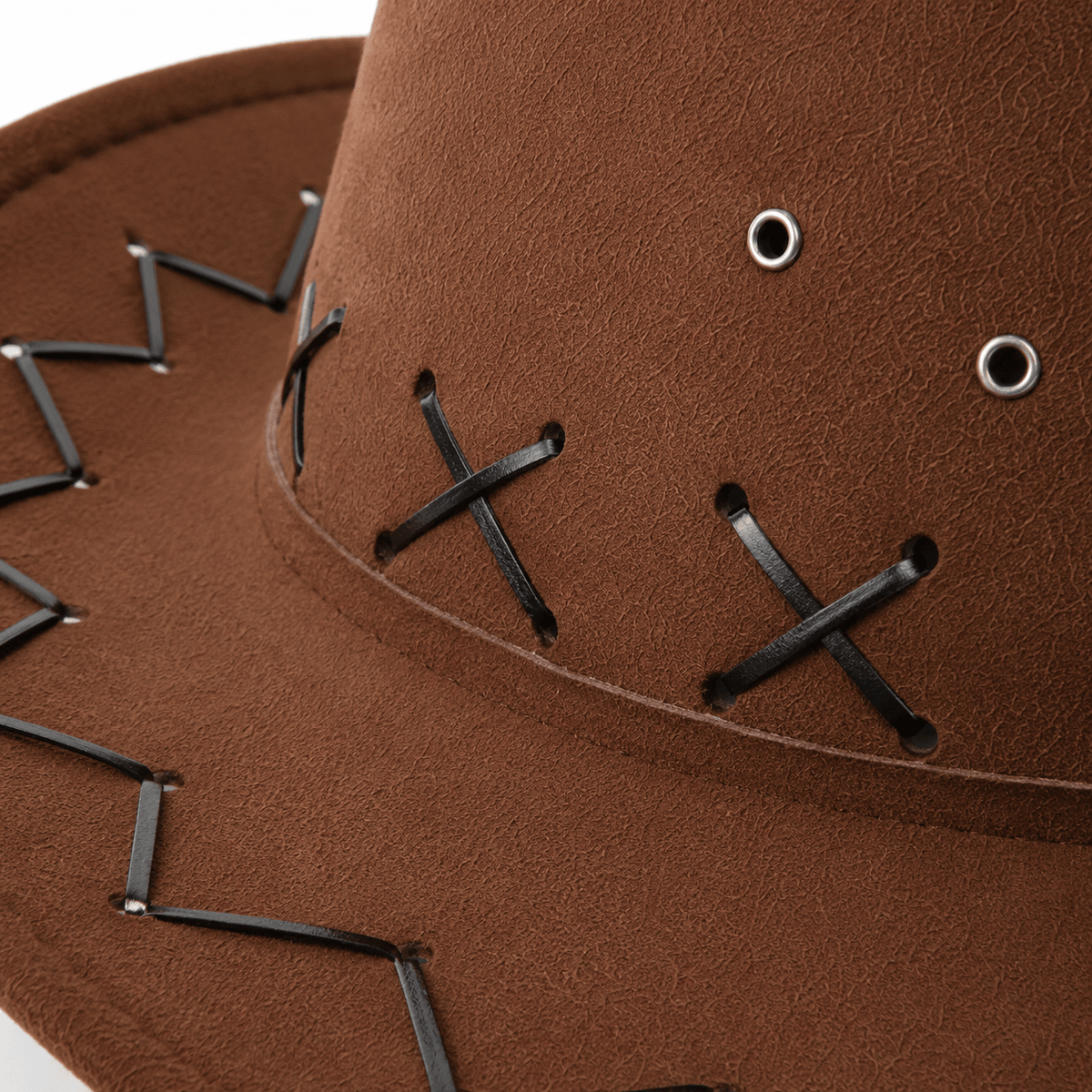 Le Comptoir du Chapeau Chapeau Cowboy Bride Décoratif