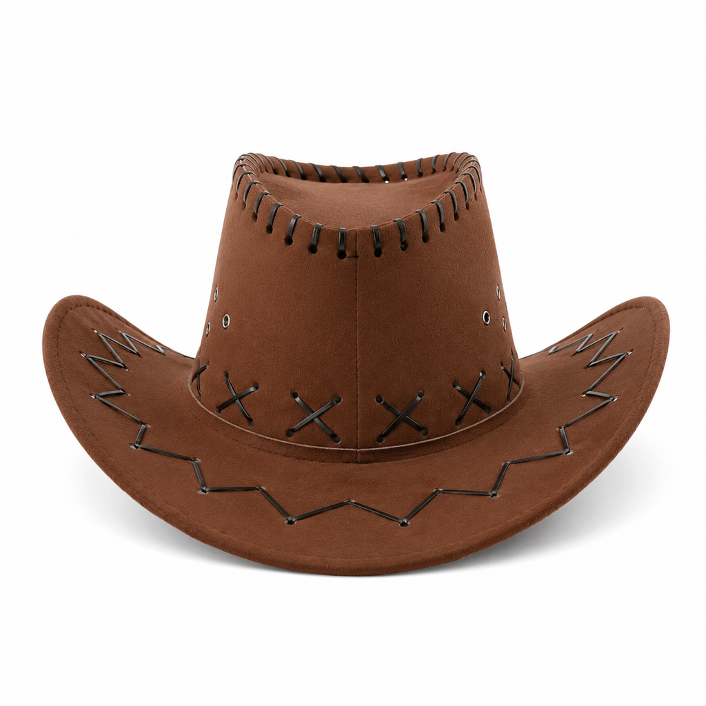 Le Comptoir du Chapeau Chapeau Cowboy Bride Décoratif