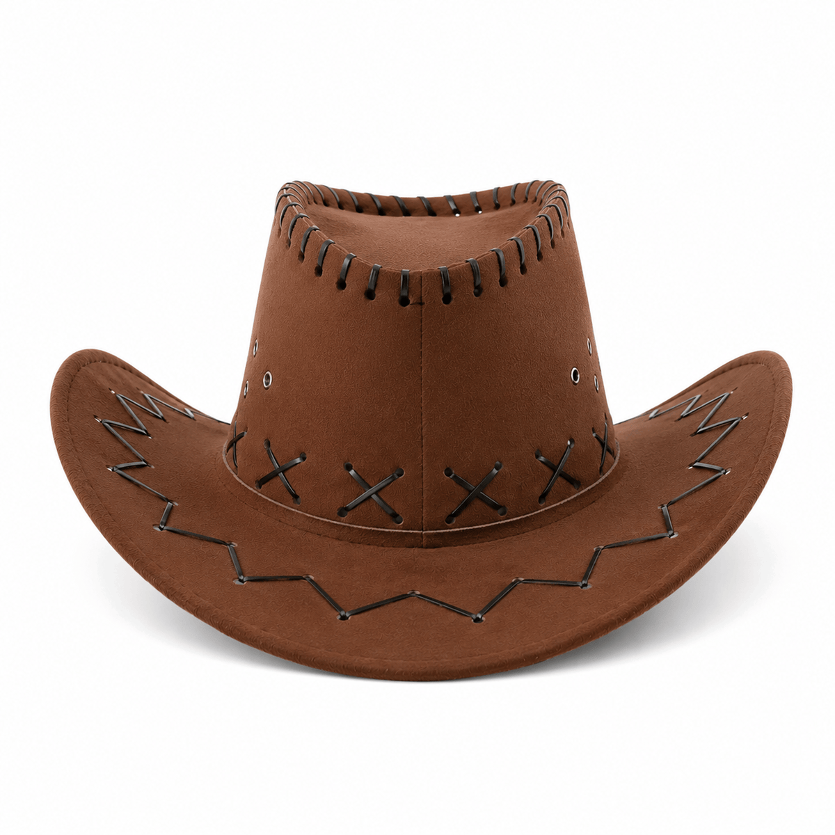 Le Comptoir du Chapeau Chapeau Cowboy Bride Décoratif
