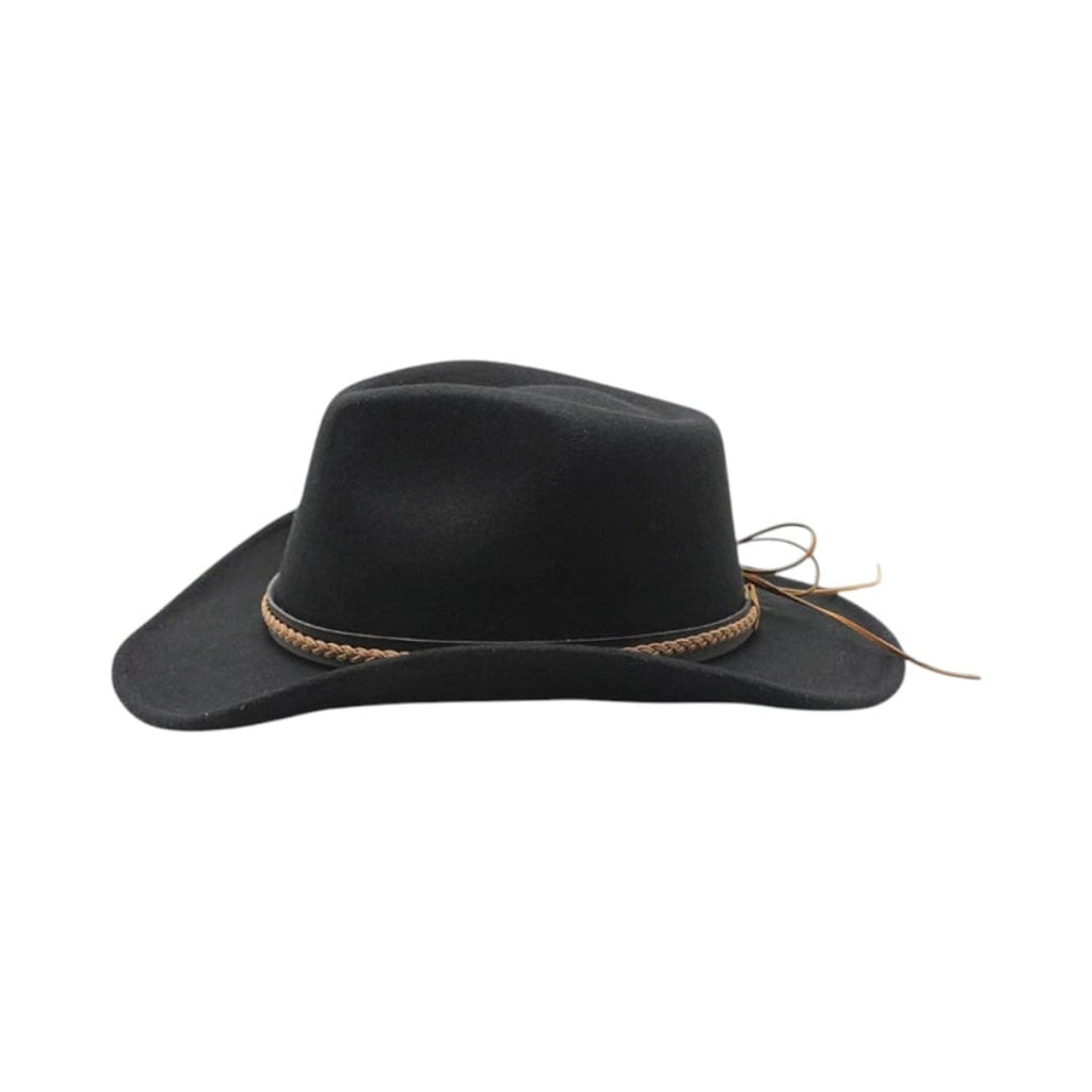 Le Comptoir du Chapeau Chapeau Cowboy Classique Feutre Large Bord