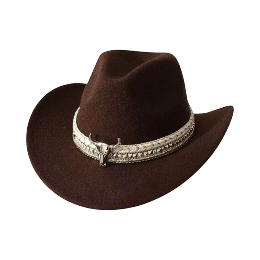 Le Comptoir du Chapeau Café Chapeau Cowboy en Feutre