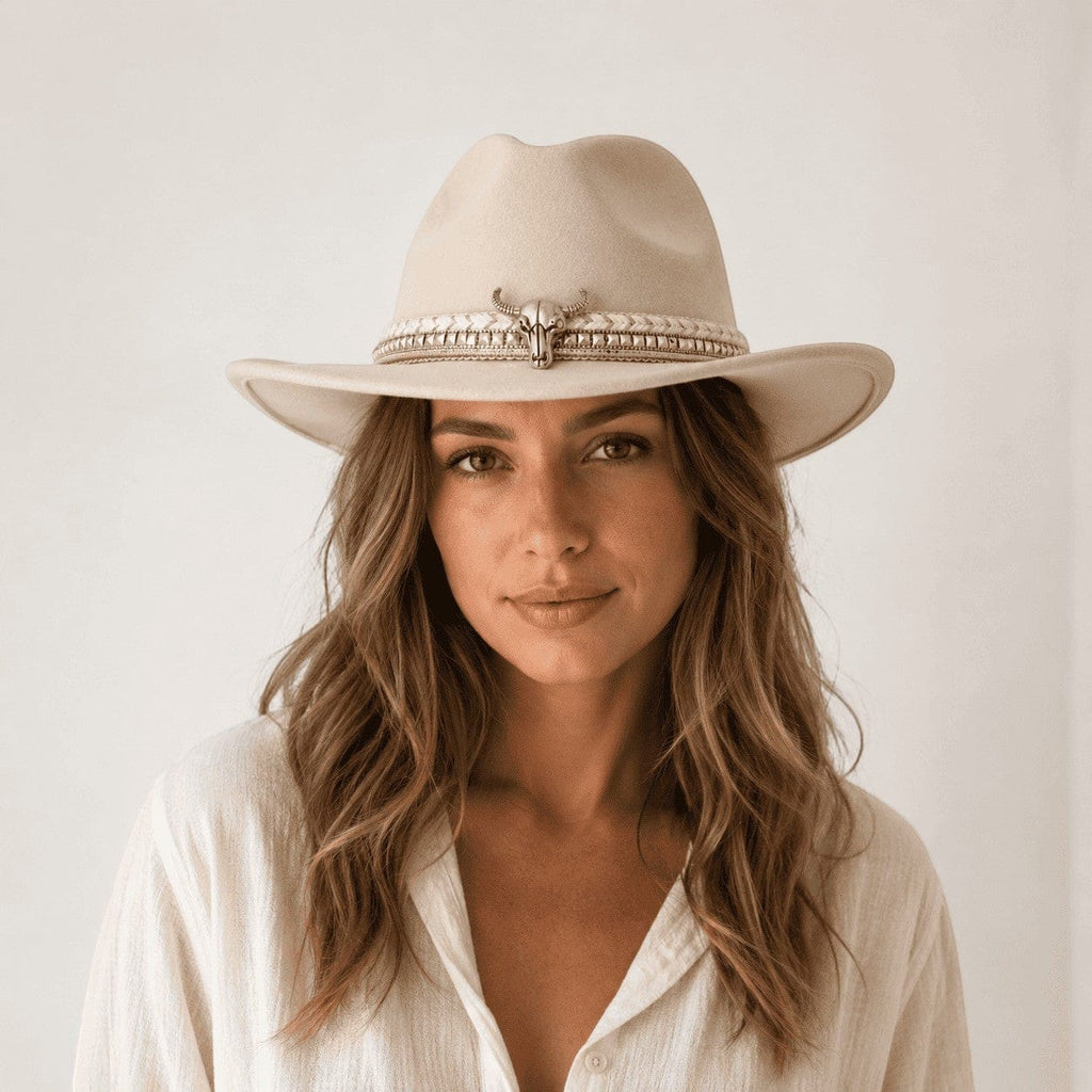 Le Comptoir du Chapeau Chapeau Cowboy en Feutre