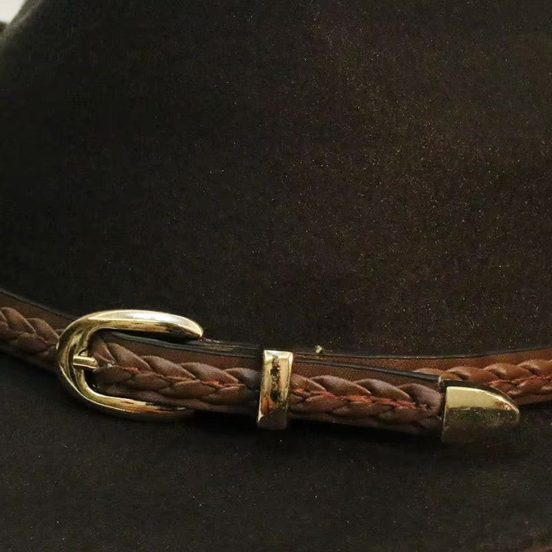 Le Comptoir du Chapeau Chapeau Cowboy Laine Vintage