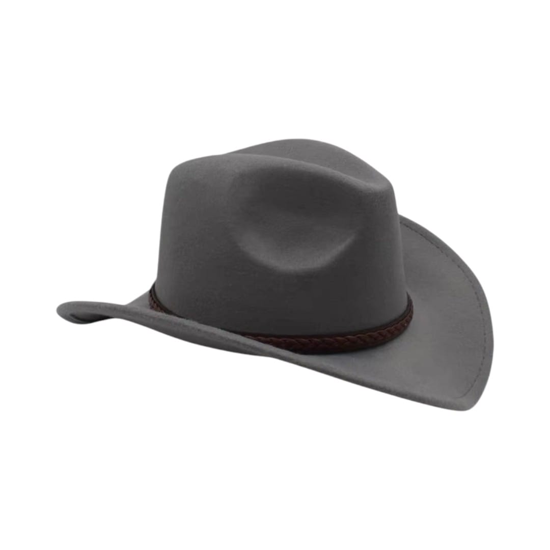 Le Comptoir du Chapeau Chapeau Cowboy Laine Vintage