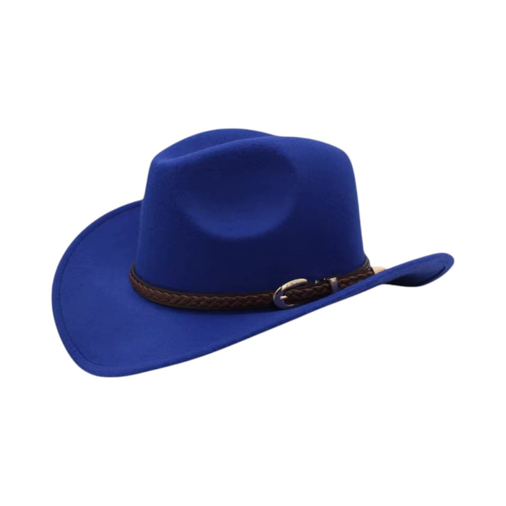 Le Comptoir du Chapeau Bleu Chapeau Cowboy Laine Vintage
