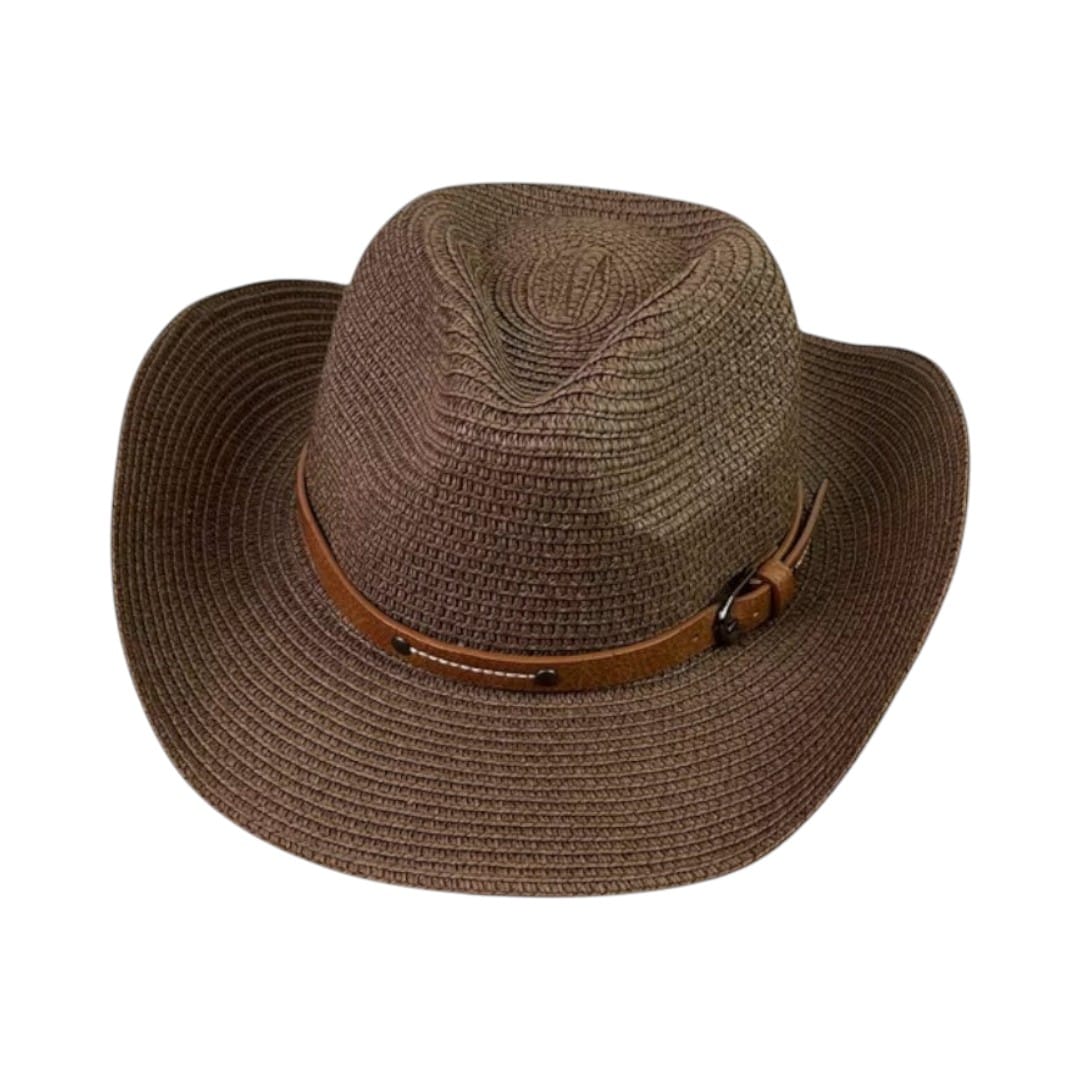 Le Comptoir du Chapeau Café Chapeau Cowboy Paille Anti-Soleil