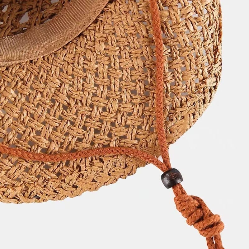Le Comptoir du Chapeau Chapeau Cowboy Paille Pliable