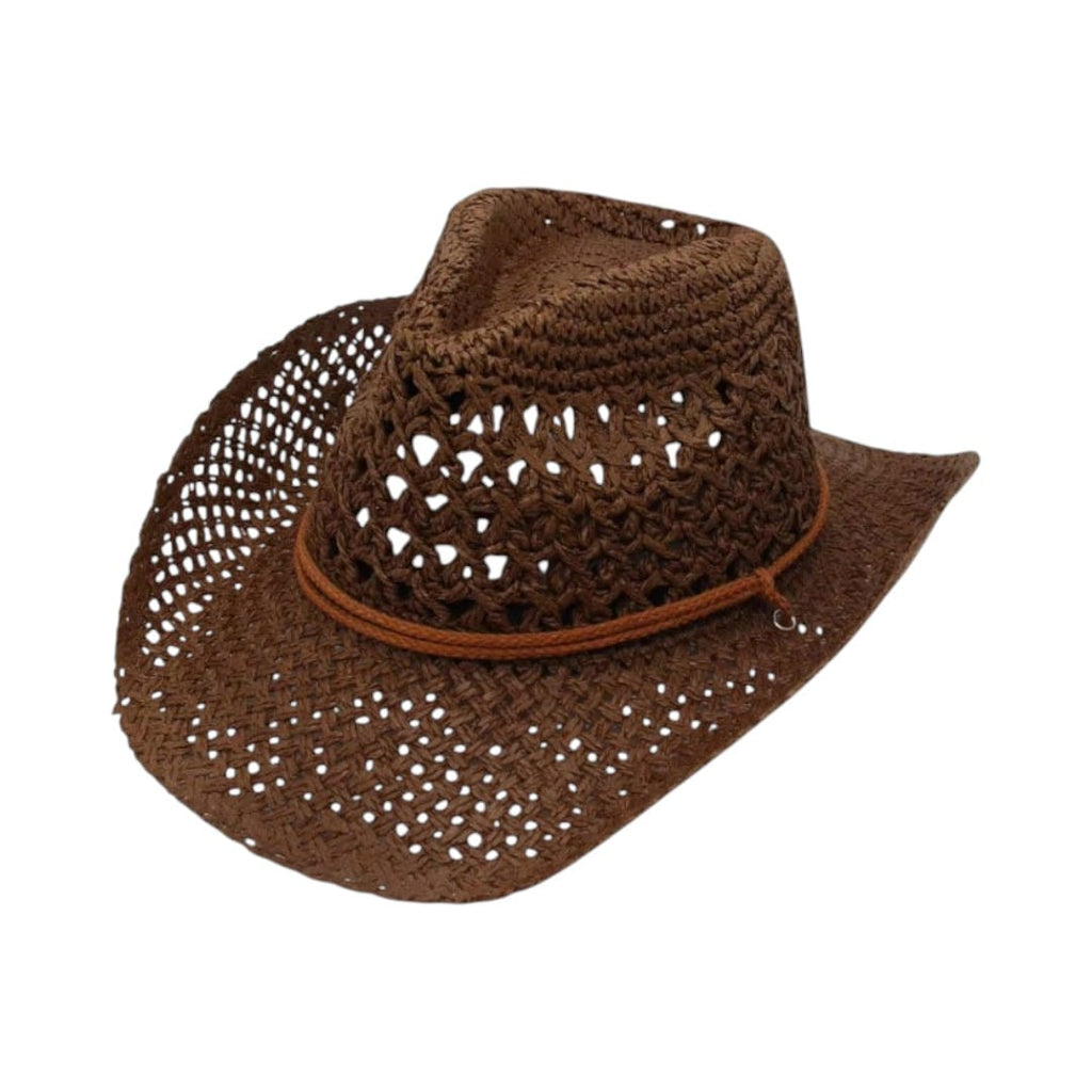 Le Comptoir du Chapeau Café Chapeau Cowboy Paille Pliable