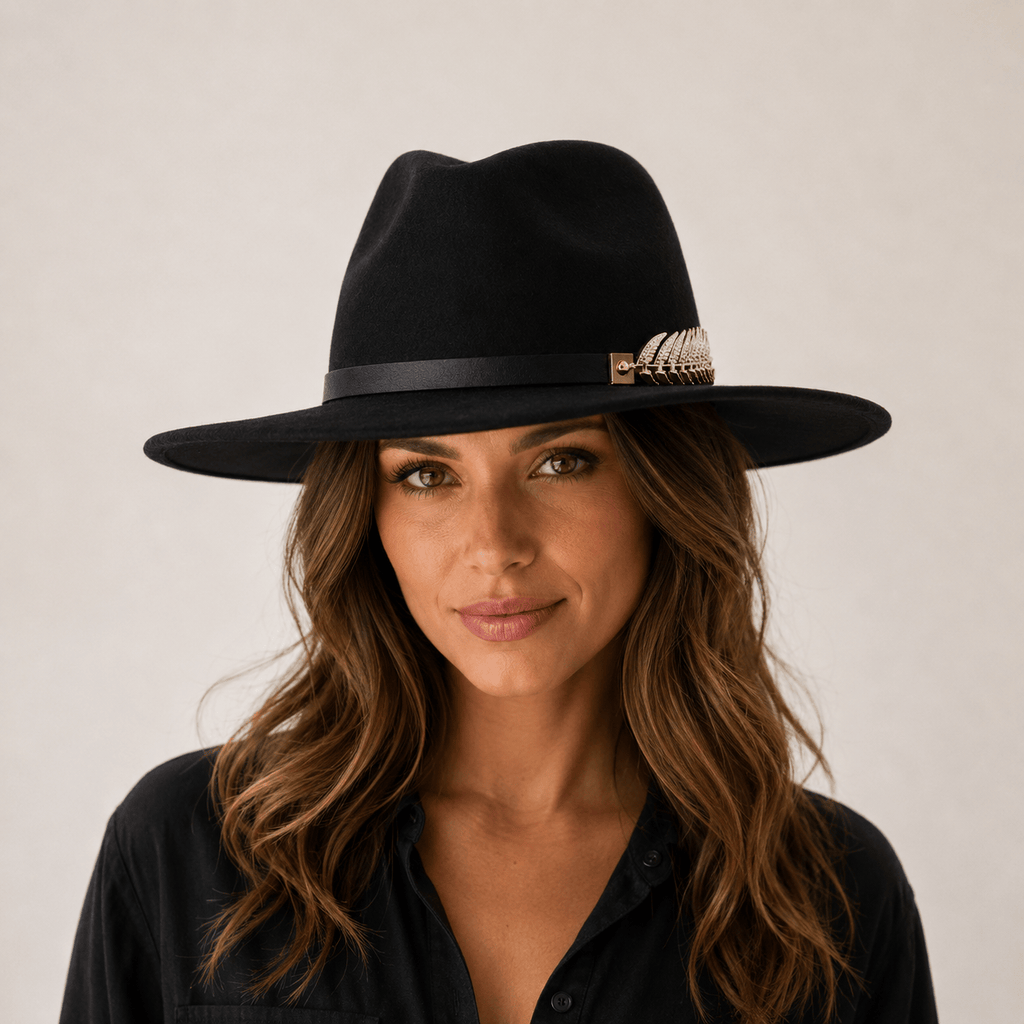 Le Comptoir du Chapeau Chapeau Cowboy Plante Or