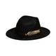 Le Comptoir du Chapeau Noir Chapeau Cowboy Plante Or