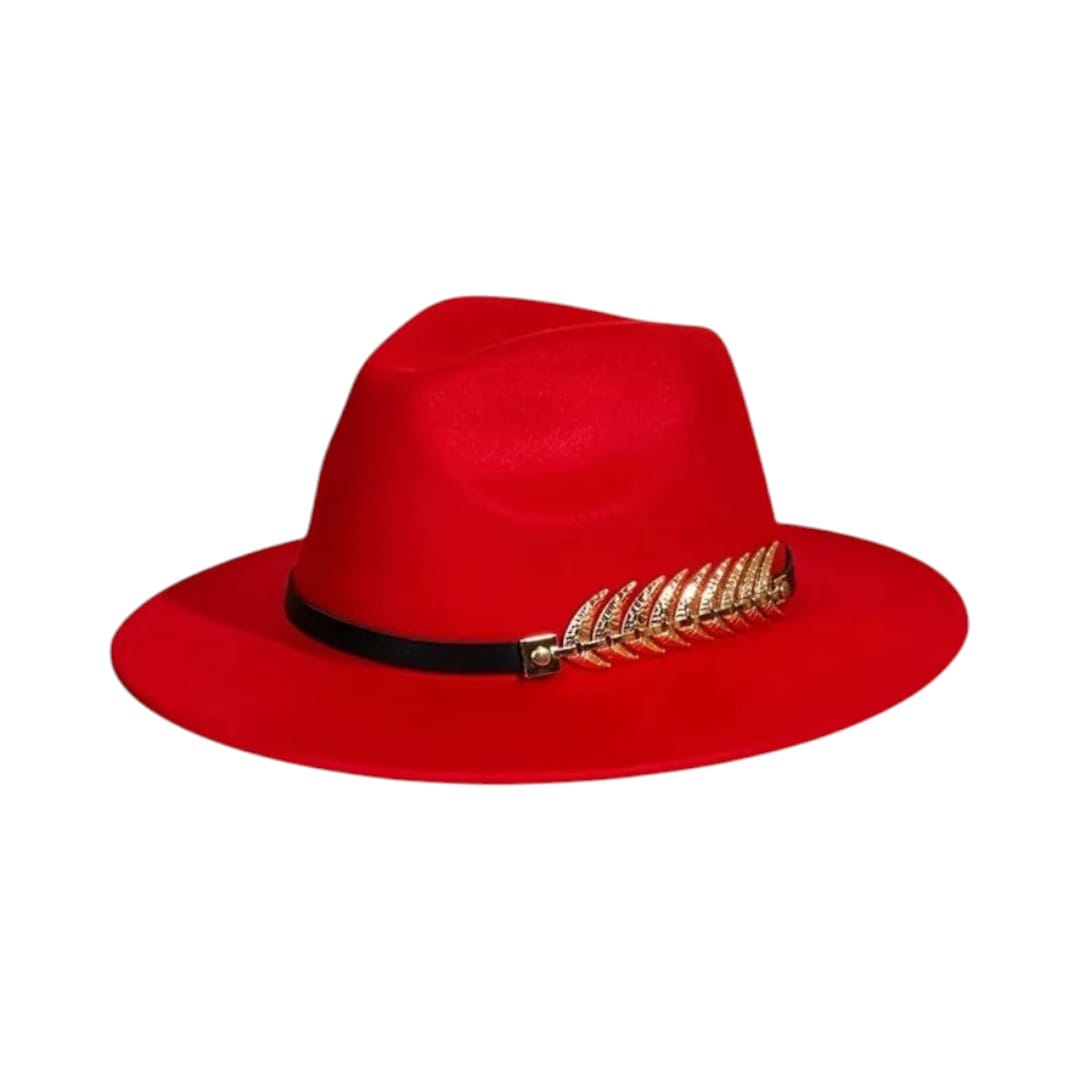 Le Comptoir du Chapeau Rouge Chapeau Cowboy Plante Or