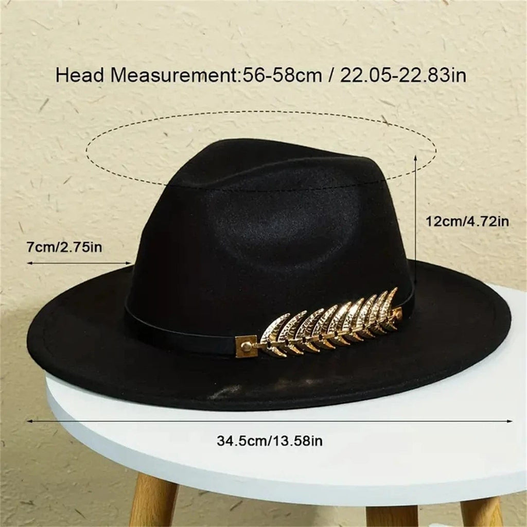 Le Comptoir du Chapeau Chapeau Cowboy Plante Or