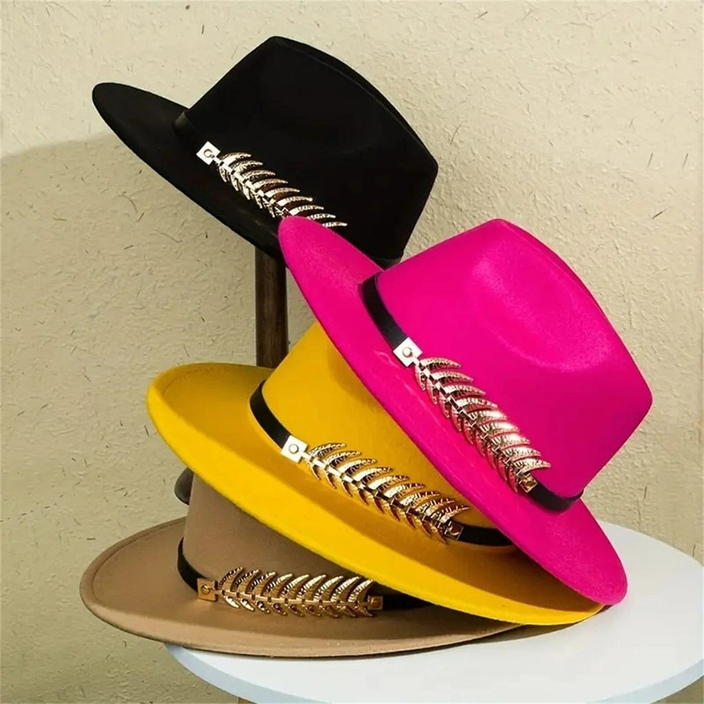Le Comptoir du Chapeau Chapeau Cowboy Plante Or