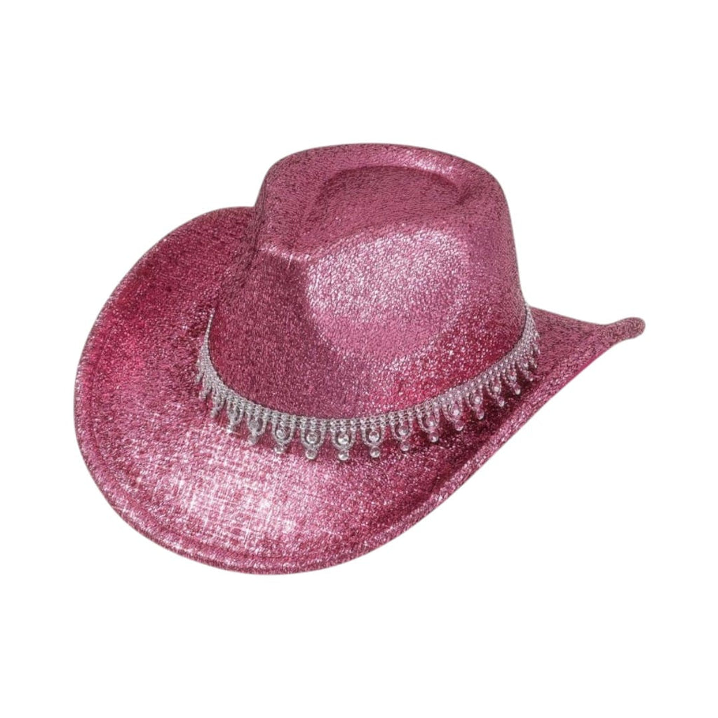 Le Comptoir du Chapeau Rose Chapeau Cowboy Strass