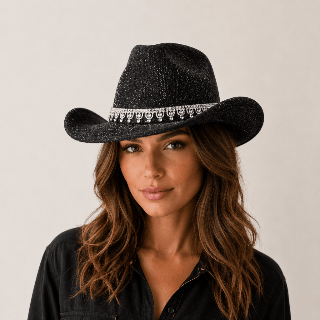 Le Comptoir du Chapeau Chapeau Cowboy Strass