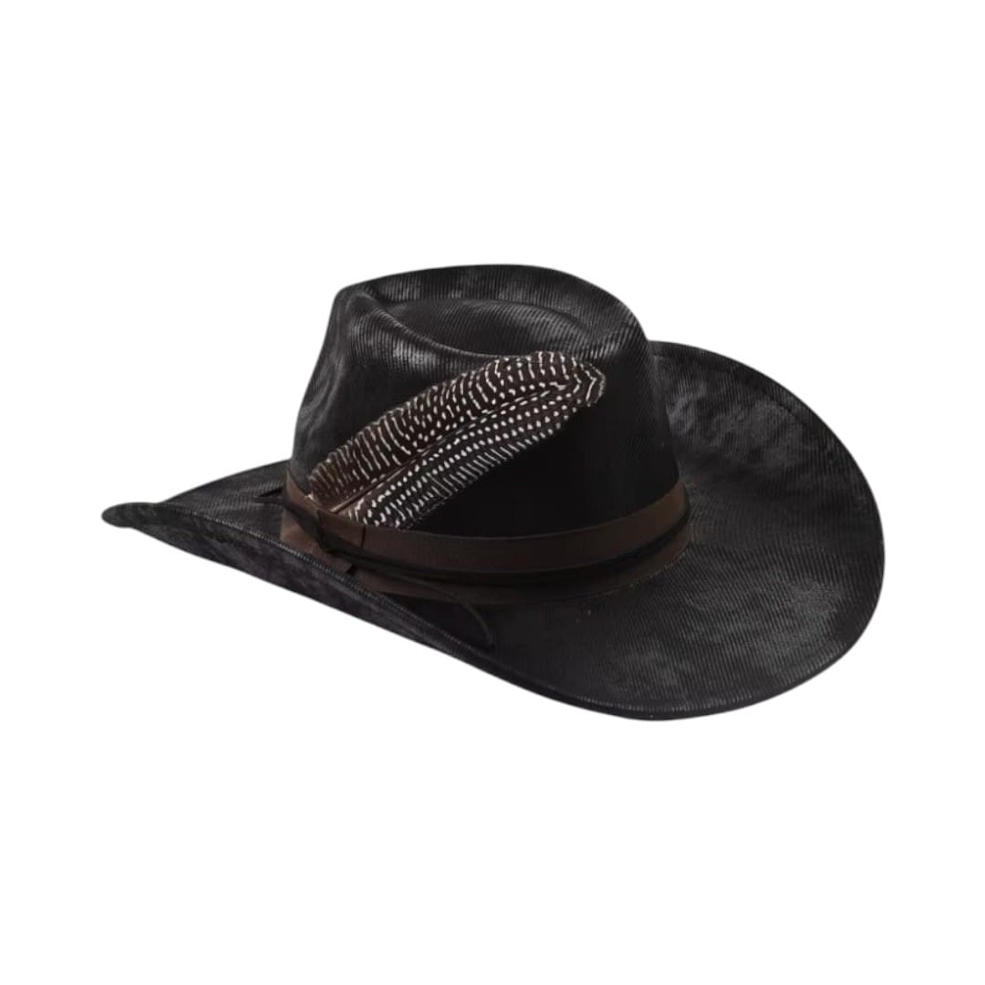 Le Comptoir du Chapeau Chapeau Cowboy Vintage Plume