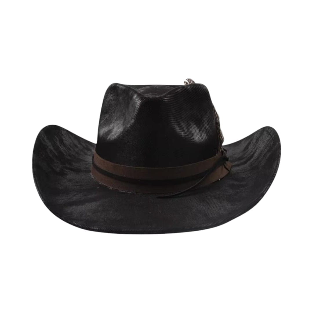 Le Comptoir du Chapeau Chapeau Cowboy Vintage Plume