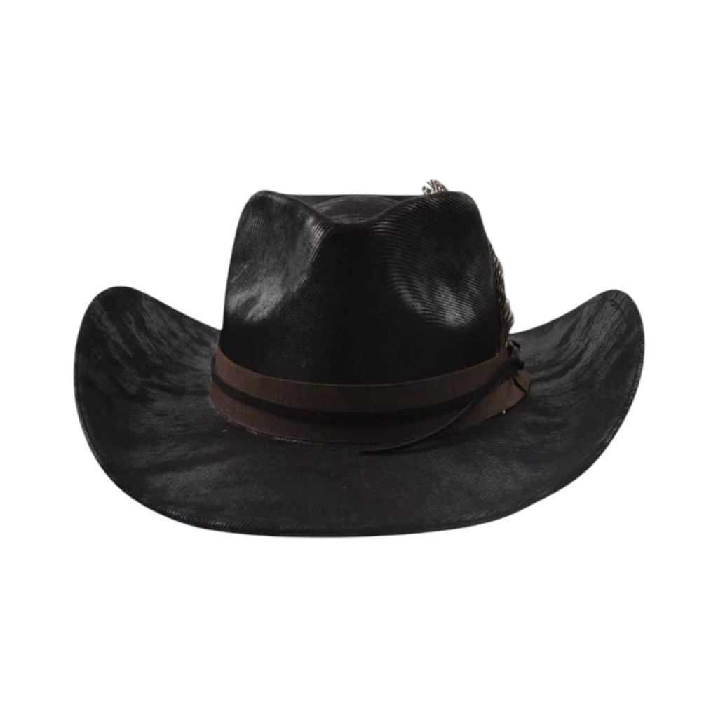Le Comptoir du Chapeau Chapeau Cowboy Vintage Plume