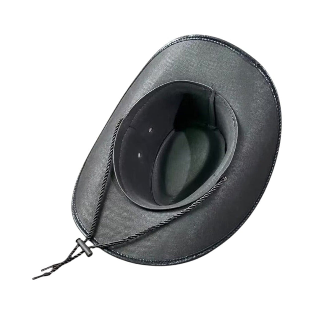 Le Comptoir du Chapeau Chapeau Cowboy Vintage Similicuir