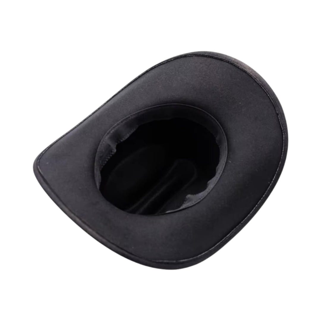 Le Comptoir du Chapeau Chapeau Cowboy Western Vintage Large Bord