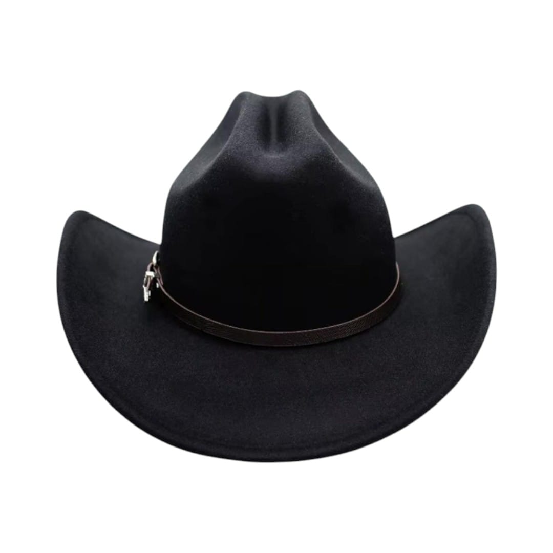 Le Comptoir du Chapeau Chapeau Cowboy Western Vintage Large Bord