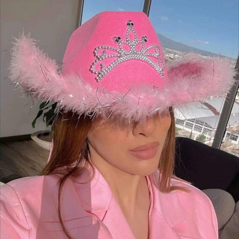 Le Comptoir du Chapeau Chapeau Cowgirl Rose