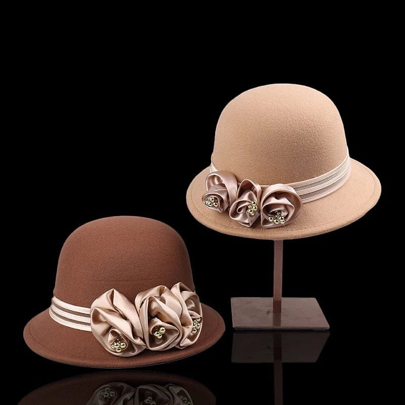 Le Comptoir du Chapeau Chapeau Fleur Réglable Élégant