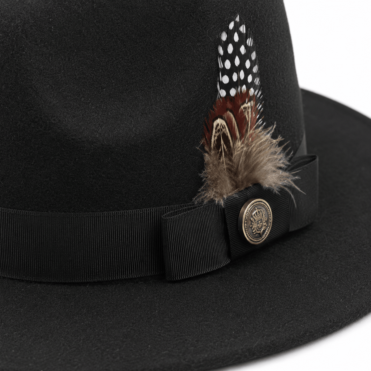 Le Comptoir du Chapeau Chapeau Haut-de-Forme Fedora Plumes Fête