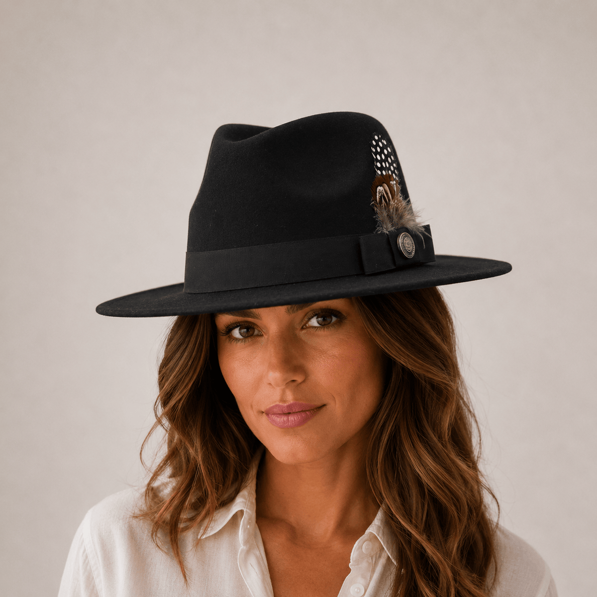 Le Comptoir du Chapeau Chapeau Haut-de-Forme Fedora Plumes Fête